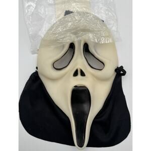 Scream Ghost Face Mask Glow in the Dark Easter Unlimited Inc Belt Ghostface New
